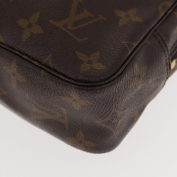 LOUIS VUITTON Monogram Trousse Toilette 23 Clutch Bag M47524 LV Auth 147094