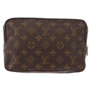 LOUIS VUITTON Monogram Trousse Toilette 23 Clutch Bag M47524 LV Auth 147094-2