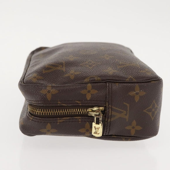 LOUIS VUITTON Monogram Trousse Toilette 23 Clutch Bag M47524 LV Auth 147094