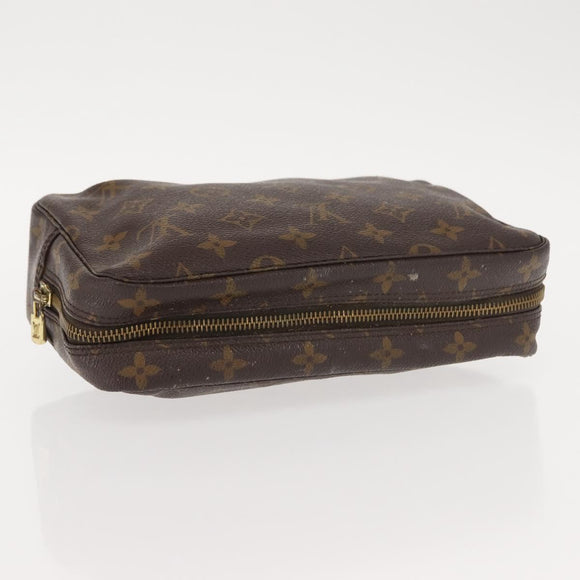 LOUIS VUITTON Monogram Trousse Toilette 23 Clutch Bag M47524 LV Auth 147094