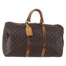 LOUIS VUITTON Monogram Keepall 50 Boston Bag M41426 LV Auth 147097-1