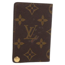 LOUIS VUITTON Monogram Porto Cartes Crdit Pression Card Case M60937 Auth 147099