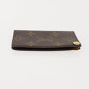 LOUIS VUITTON Monogram Porto Cartes Crdit Pression Card Case M60937 Auth 147099-4
