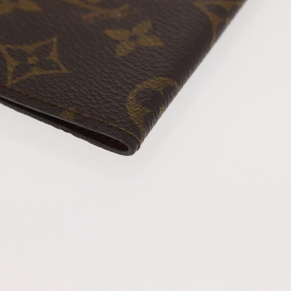 LOUIS VUITTON Monogram Porto Cartes Crdit Pression Card Case M60937 Auth 147099