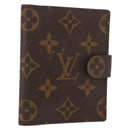 LOUIS VUITTON Monogram Agenda Mini Day Planner Cover R20007 LV Auth 147101-1