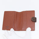 LOUIS VUITTON Monogram Agenda Mini Day Planner Cover R20007 LV Auth 147101-8