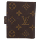 LOUIS VUITTON Monogram Agenda Mini Day Planner Cover R20007 LV Auth 147101-2