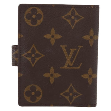 LOUIS VUITTON Monogram Agenda Mini Day Planner Cover R20007 LV Auth 147101 - 0