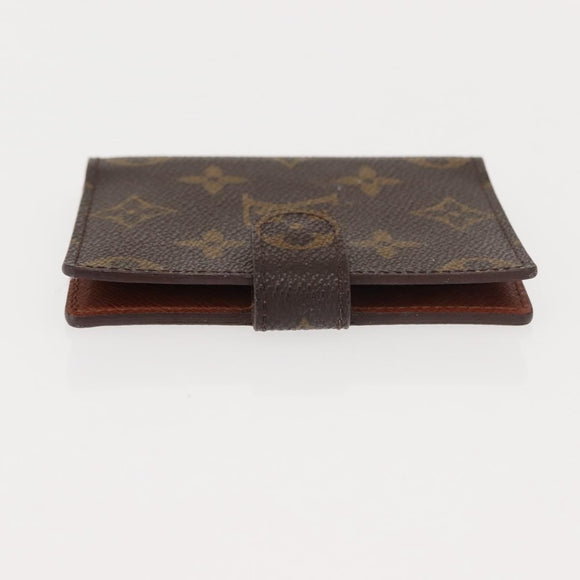 LOUIS VUITTON Monogram Agenda Mini Day Planner Cover R20007 LV Auth 147101