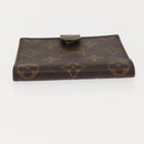 LOUIS VUITTON Monogram Agenda Mini Day Planner Cover R20007 LV Auth 147101-4
