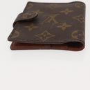 LOUIS VUITTON Monogram Agenda Mini Day Planner Cover R20007 LV Auth 147101-5