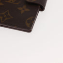 LOUIS VUITTON Monogram Agenda Mini Day Planner Cover R20007 LV Auth 147101-14