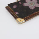 LOUIS VUITTON Monogram Cherry Blossom Pochette Cles Purse M92015 LV Auth 147103-14