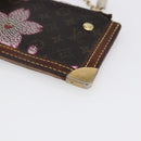 LOUIS VUITTON Monogram Cherry Blossom Pochette Cles Purse M92015 LV Auth 147103-15