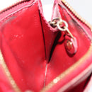 LOUIS VUITTON Vernis Pochette ClesNM Coin Purse Pomme D'amour M93559 Auth 147104-20