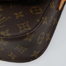 LOUIS VUITTON Monogram Saint Cloud MM Shoulder Bag M51243 LV Auth 147121-15