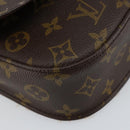 LOUIS VUITTON Monogram Saint Cloud MM Shoulder Bag M51243 LV Auth 147121-16