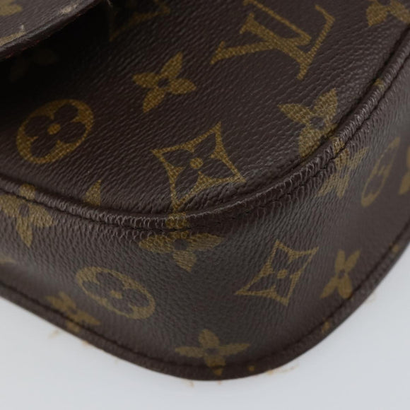 LOUIS VUITTON Monogram Saint Cloud MM Shoulder Bag M51243 LV Auth 147121