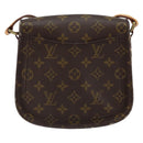 LOUIS VUITTON Monogram Saint Cloud MM Shoulder Bag M51243 LV Auth 147121-2
