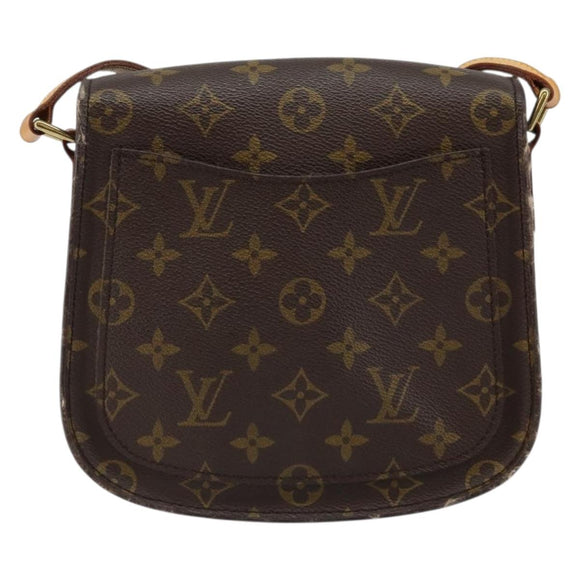 LOUIS VUITTON Monogram Saint Cloud MM Shoulder Bag M51243 LV Auth 147121