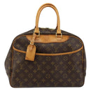 LOUIS VUITTON Monogram Deauville Hand Bag M47270 LV Auth 147122-13