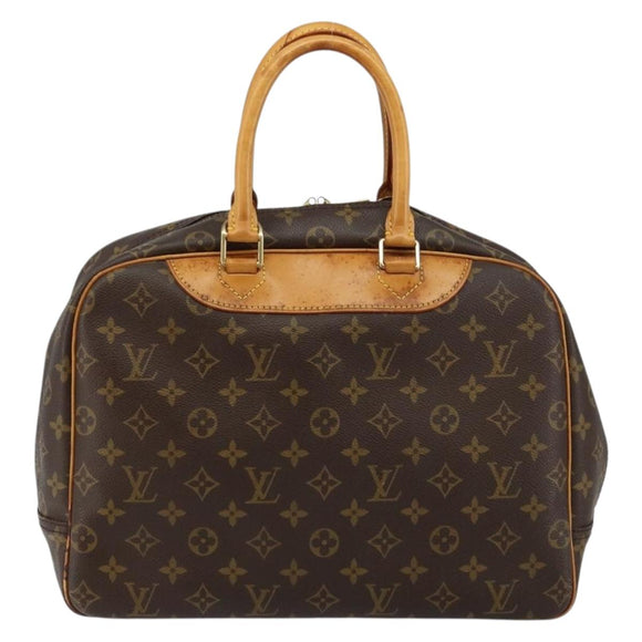 LOUIS VUITTON Monogram Deauville Hand Bag M47270 LV Auth 147122