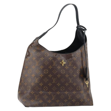 LOUIS VUITTON Monogram Flower Hobo Shoulder Bag M43545 LV Auth 147124