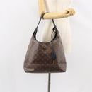 LOUIS VUITTON Monogram Flower Hobo Shoulder Bag M43545 LV Auth 147124-25