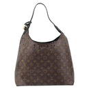 LOUIS VUITTON Monogram Flower Hobo Shoulder Bag M43545 LV Auth 147124-2