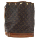 LOUIS VUITTON Monogram Noe Shoulder Bag M42224 LV Auth 147127-1