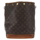LOUIS VUITTON Monogram Noe Shoulder Bag M42224 LV Auth 147127-13