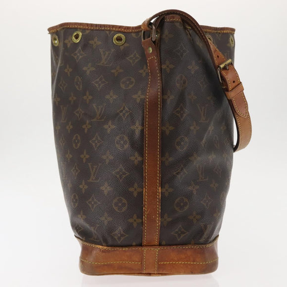 LOUIS VUITTON Monogram Noe Shoulder Bag M42224 LV Auth 147127