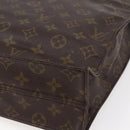 LOUIS VUITTON Monogram Sac Plat Hand Bag M51140 LV Auth 147130-15