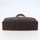 LOUIS VUITTON Monogram Sac Plat Hand Bag M51140 LV Auth 147130-5