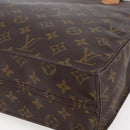 LOUIS VUITTON Monogram Sac Plat Hand Bag M51140 LV Auth 147131-9