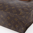 LOUIS VUITTON Monogram Sac Plat Hand Bag M51140 LV Auth 147131-15