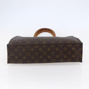 LOUIS VUITTON Monogram Sac Plat Hand Bag M51140 LV Auth 147131-5