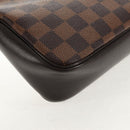 LOUIS VUITTON Damier Ebene Trousse Makeup Pouch N51982 LV Auth 147133V-9