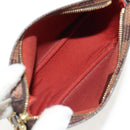 LOUIS VUITTON Damier Ebene Trousse Makeup Pouch N51982 LV Auth 147133V-11