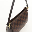 LOUIS VUITTON Damier Ebene Trousse Makeup Pouch N51982 LV Auth 147133V-6