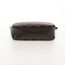 LOUIS VUITTON Damier Ebene Trousse Makeup Pouch N51982 LV Auth 147133V-5