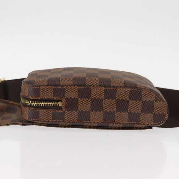 LOUIS VUITTON Damier Ebene Geronimos Shoulder Bag N51994 LV Auth 147134