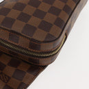 LOUIS VUITTON Damier Ebene Geronimos Shoulder Bag N51994 LV Auth 147134-14