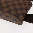 LOUIS VUITTON Damier Ebene Geronimos Shoulder Bag N51994 LV Auth 147134-15