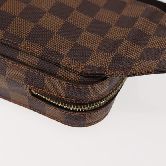 LOUIS VUITTON Damier Ebene Geronimos Shoulder Bag N51994 LV Auth 147134