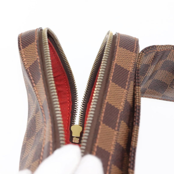 LOUIS VUITTON Damier Ebene Geronimos Shoulder Bag N51994 LV Auth 147134