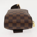 LOUIS VUITTON Damier Ebene Geronimos Shoulder Bag N51994 LV Auth 147134-3