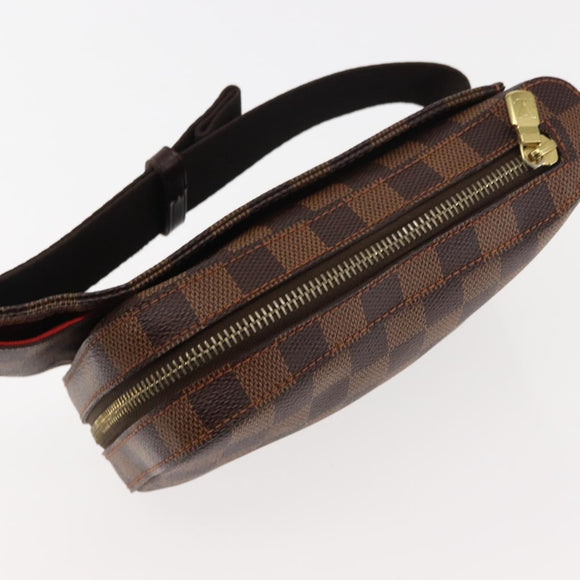 LOUIS VUITTON Damier Ebene Geronimos Shoulder Bag N51994 LV Auth 147134