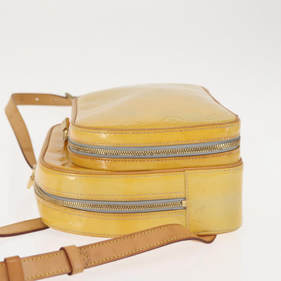 LOUIS VUITTON Monogram Vernis Marley Backpack Gris M91038 LV Auth 147135