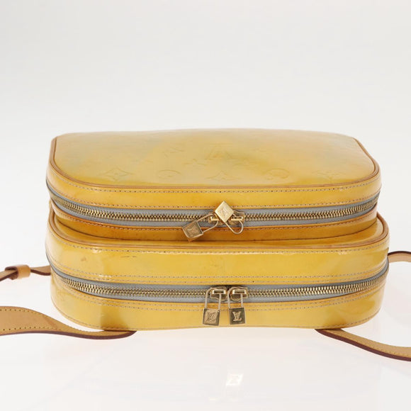 LOUIS VUITTON Monogram Vernis Marley Backpack Gris M91038 LV Auth 147135